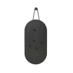 A-Bulletin Board anslagstavla, black, inkl. magneter