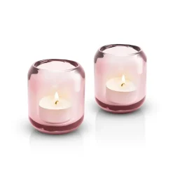 Acorn ljuslykta 2-pack, Rose