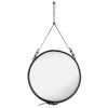 Adnet Circulaire spegel M, svart