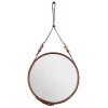 Adnet Circulaire spegel M, brun