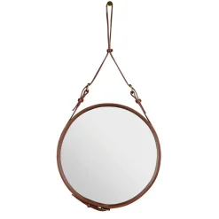 Adnet Circulaire spegel S, brun