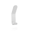 A-Hook krok, soft grey, double