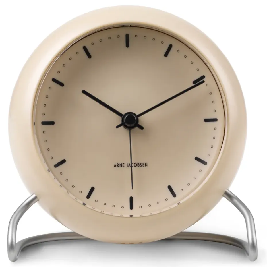 AJ City Hall bordsklocka, Sandy beige