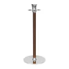 Alto Basso ljusstake 35 cm, Förnicklad mässing