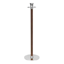 Alto Basso ljusstake, Förnicklad mässing