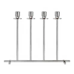 Alto ljusstake, Förnicklad mässing