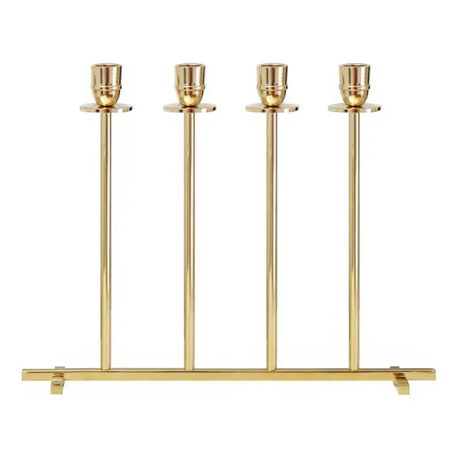 Alto ljusstake, Solid mässing
