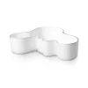 Alvar Aalto skål 50x195 mm, Vit