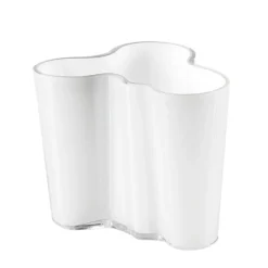 Alvar Aalto vas opal (vit), 95 mm