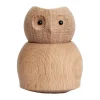 Andersen Owl träfigur Medium, Oak