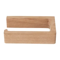 Andersen toalettpappershållare, Lacquered oak