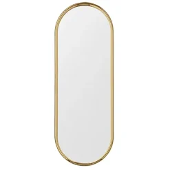 Angui spegel oval 108 cm, guld