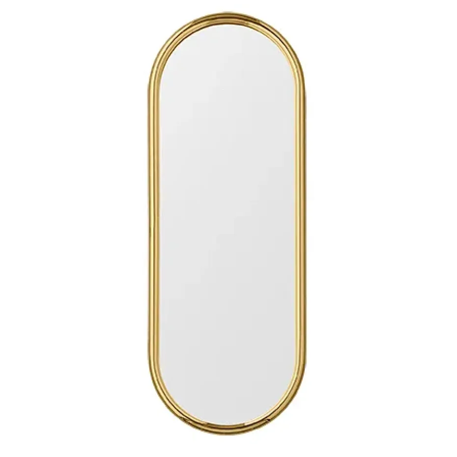 Angui spegel oval 78 cm, guld