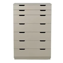 Aoko byrå 7 lådor, Beige