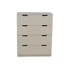 Aoko byrå 4 lådor, Beige
