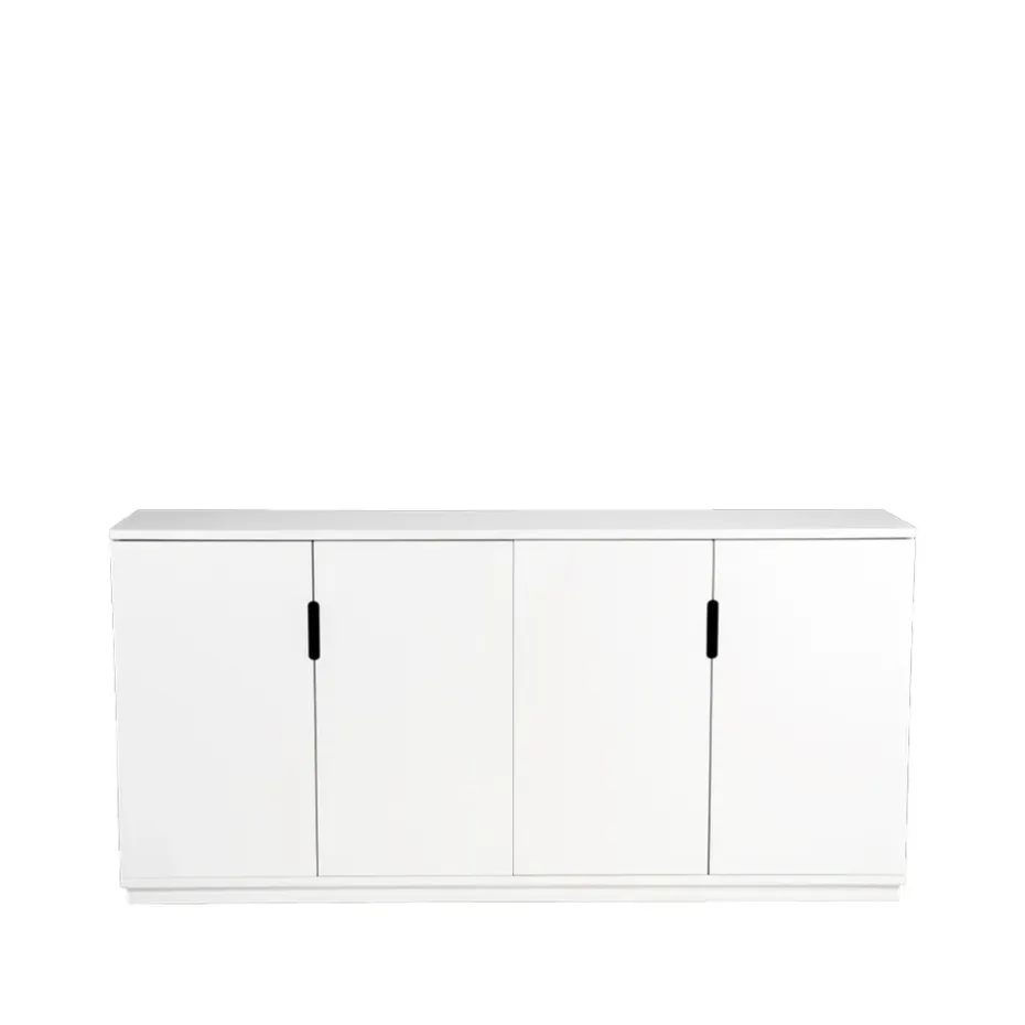 Aoko sideboard 77x160 cm, vit lack