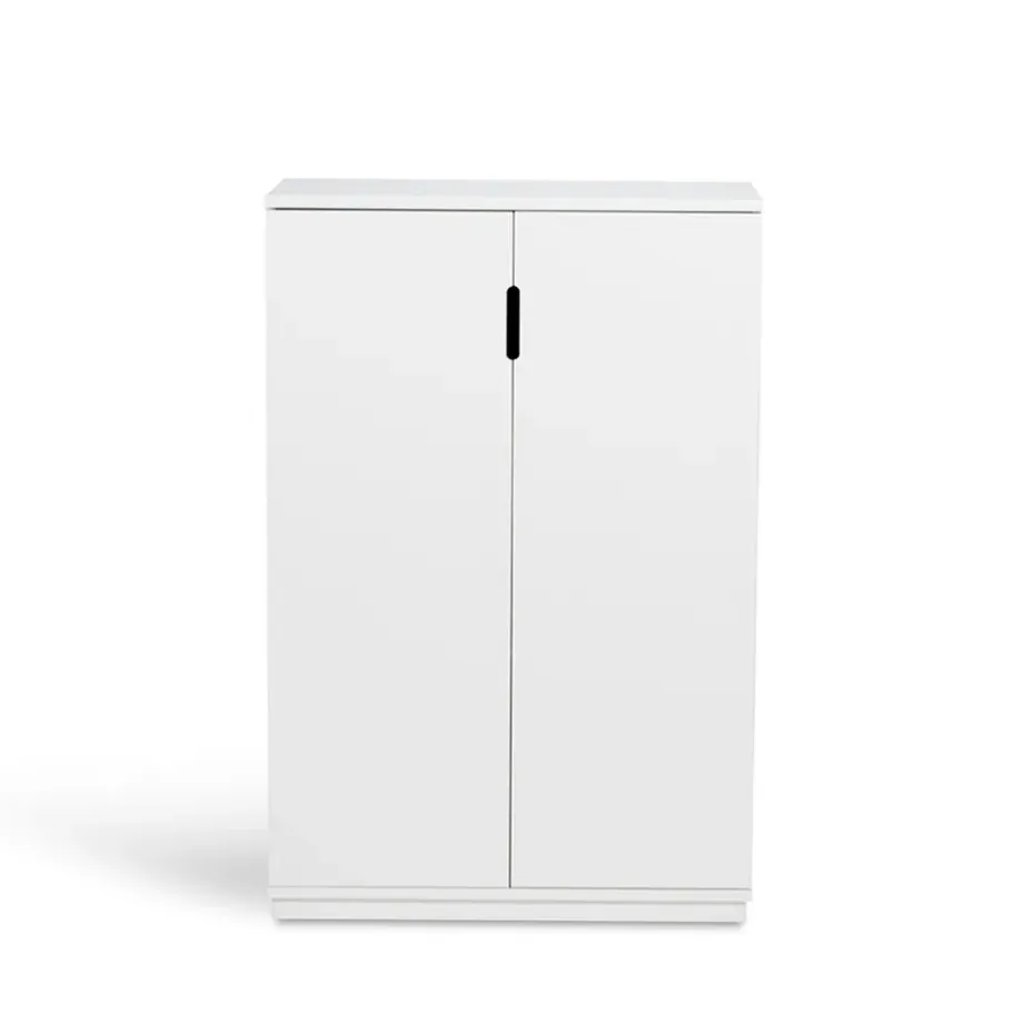 Aoko skåp 120 cm, Vitlack