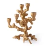 Apple tree ljusstake S 32,5 cm, Guld