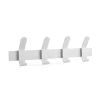 A-Rack kroklist, soft grey, 4 krokar