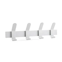 A-Rack kroklist, soft grey, 4 krokar