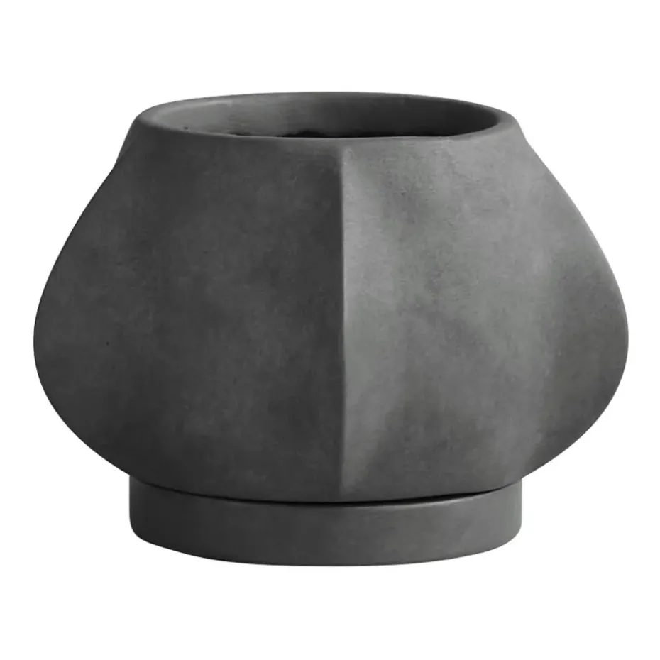 Arket kruka petit Ø12,8 cm, Dark Grey