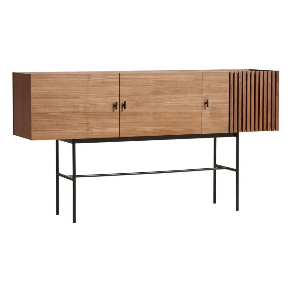 Array sidobord, 180 cm, Valnöt