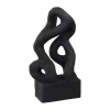 Art piece symbiosis skulptur 29 cm, Black