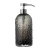 Arura tvålpump 20 cm, Svart-silver