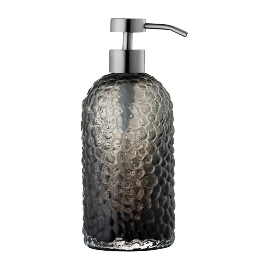 Arura tvålpump 20 cm, Svart-silver