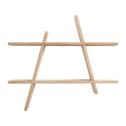 A-Shelf vägghylla Large 78x12x67 cm, Oak
