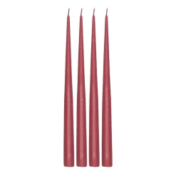 Atmosphere antikljus 4-pack 32 cm, Dark red