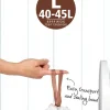 Avfallspåsar L 10 påsar/rulle, 45 l