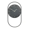 A-Wall väggklocka 41x76 cm, Black-brass