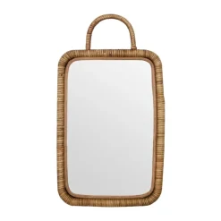 Baki spegel med ram 24x36 cm, Natur