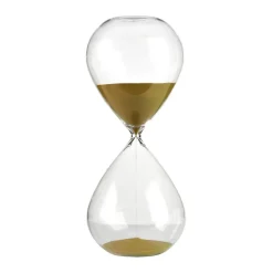 Ball timglas L 38 cm, Guld