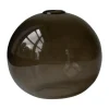 Ball vas Ø10 cm, Brown