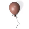 Balloon dekoration 17 cm, Dusty red