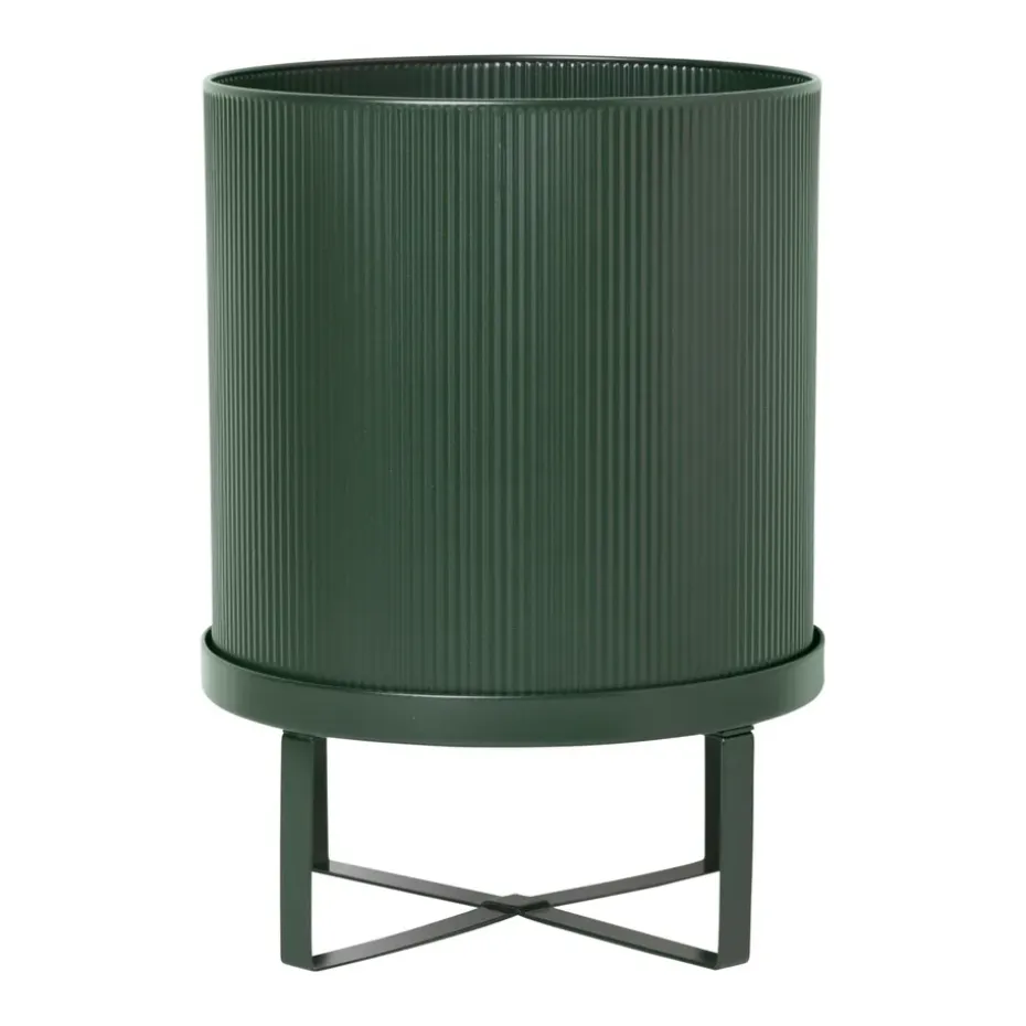 Bau kruka large Ø28 cm, Mörkgrön