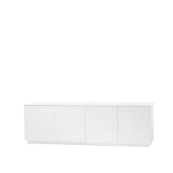 Beam sideboard, vit lack, vit sockel