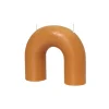 Bend ljus 14,5x16,5 cm, Honey gold