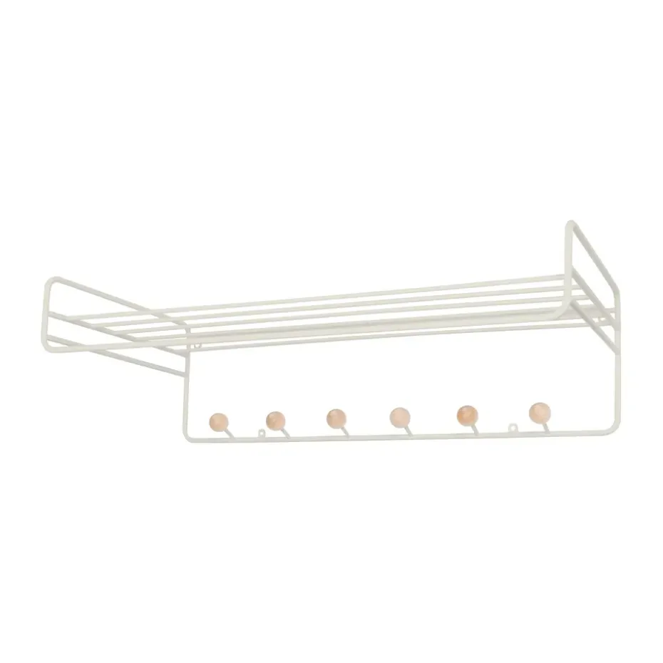 Bill Hat rack hatthylla, Greige
