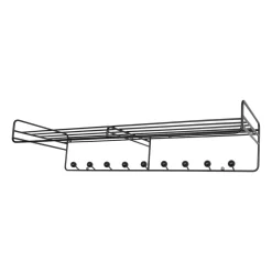 Bill Hat rack L hatthylla, Svart