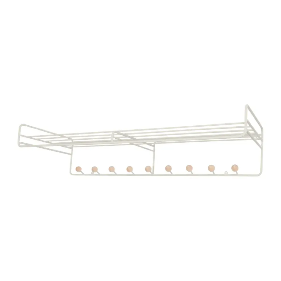 Bill Hat rack L hatthylla, Greige