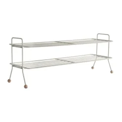 Bill Shoe Shelf L skohylla, Greige
