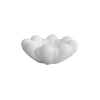 Bloom tray skål mini, Bone White