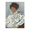 Blue Curls poster, 70x100 cm