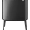 Bo touch bin 11+23 liter, Confident Grey