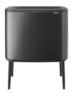 Bo touch bin 11+23 liter, Confident Grey