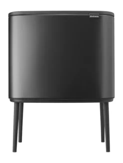 Bo touch bin 36 liter, Confident Grey