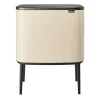 Bo touch bin 11+23 liter, Soft beige